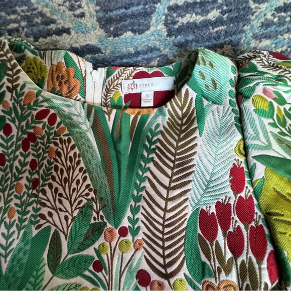 GB GIRLS JACQUARD DRESS. - Picture 3 of 5